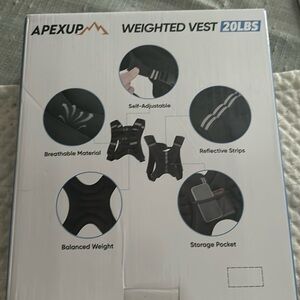 20lb weighted vest for women or men
